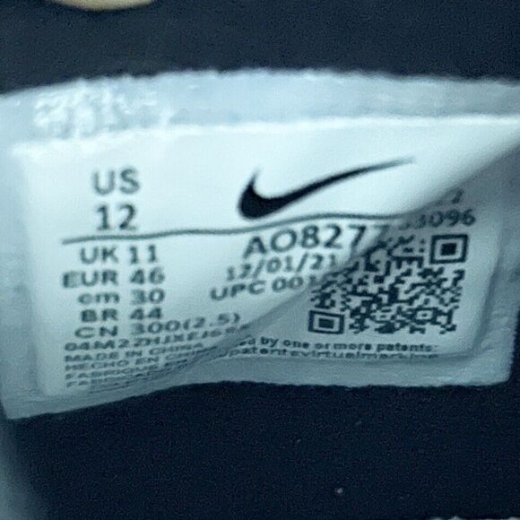 Nike Vapor Edge Pro 360 "Black Irridescent" Men's Size 12 Football Cleats - Picture 8 of 8